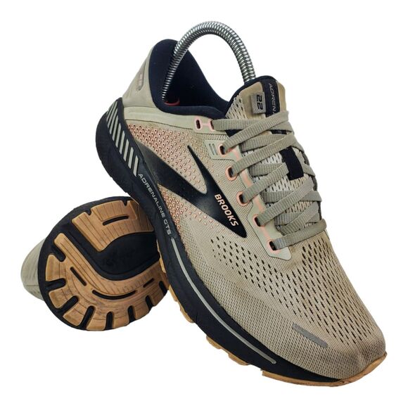 BROOKS Shoes ADRENALINE 22 Womens Size 8.5 Gray Running Sneaker 1203531B035 - Picture 5 of 13